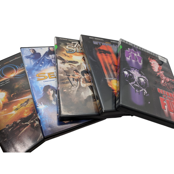 6 Sci-Fi Fantasy etc. DVDs Titles Listed The Fly, Return of the Fly, Starman - Picture 1 of 4